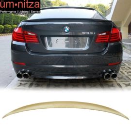 Fits 11-17 BMW F10 5-Series 4Dr Performance Style Rear Trunk Spoiler Wing ABS