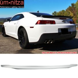 Fits 14-15 Camaro OE Factory Trunk Spoiler Painted Switchblade Silver Metallic