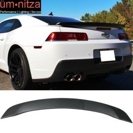 Fits 14-15 Chevy Camaro OE Type Trunk Spoiler Painted Ashen Gray Metallic - ABS