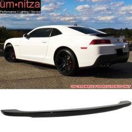 Fits 14-15 Chevy Camaro OE Style Trunk Spoiler Painted Black - ABS
