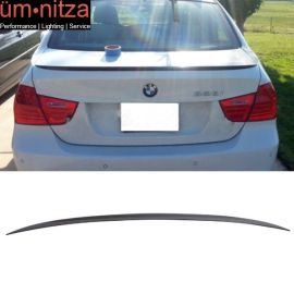 Fits 06-11 BMW E90 3-Series M3 Style Rear Trunk Spoiler Wing Painted #668 Black