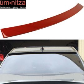 Fits 08-14 Benz C-Class W204 4Dr Rear Roof Spoiler Wing Painted Mars Red # 590