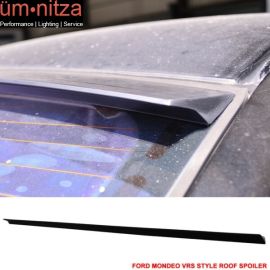 Fits 00-07 Ford Mondeo MK3 V6 VRS Style Roof Spoiler Unpainted Black - PUF