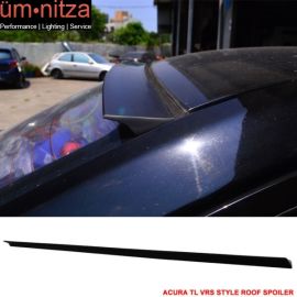 Fits 09-14 Acura TL 4TH 4Dr VRS Style Roof Spoiler Unpainted Black - PUF