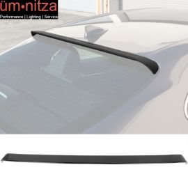 Fits 18-23 Toyota Camry IKON Rear Roof Spoiler Top Window Visor Matte Black ABS