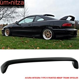 Fits 94-01 Acura Integra Type R 2DR Hatchback Trunk Spoiler Painted # B92P Black