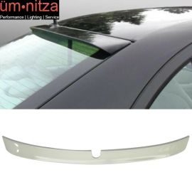 Fits 03-05 E-Class W211 Sedan RL Style Roof Spoiler Painted #650 Cirrus White