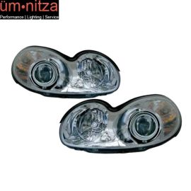 Fits 02-05 Hyundai Sonata OE Factory Style Headlights Lamps RH LH Pair