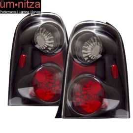 Fits 01-07 Ford Escape Tail Lights Black