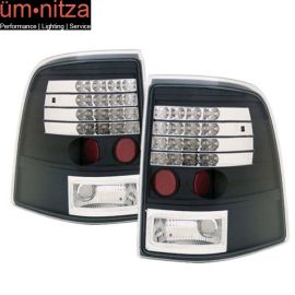 Fits 02-05 Ford Explorer Mercury Mountaineer LED Tail Lights Black