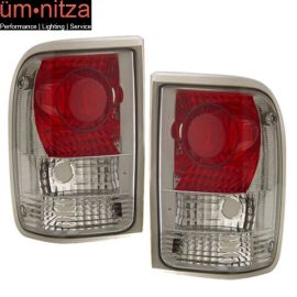 Fits 93-97 Ford Ranger Tail Lights Lamps Chrome LH RH Pair