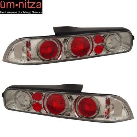 Fits 94-01 Acura Integra 2Dr 3Dr Tail Lights G2 Chrome