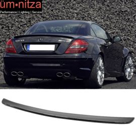 Fits 05-10 Benz SLK Class R171 Convertible AMG Trunk Spoiler Painted Black #040