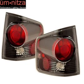 Fits 94-01 Chevy S10 GMC Sonoma Tail Lights 3D Style Black