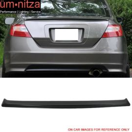 Fits 06-11 Civic Performance Trunk Spoiler Paint NH737M Polished Metal Metallic