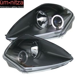 Fit 00-05 Mitsubishi Eclipse Halo Projector Front Running Driving Lamp Headlight