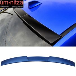 Fits 15-19 Subaru Impreza WRX STI V Style Roof Spoiler Paint #K7X Wr Blue Pearl