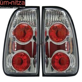 Fits 00-04 Toyota Tundra Tail Lights Lamps Chrome