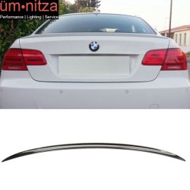 Fits 07-13 BMW 3 Series E92 M3 Style Rear Trunk Spoiler Painted #668 Jet Black