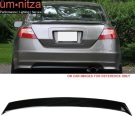 Fits 06-11 Civic Performance Trunk Spoiler Painted #NH731P Crystal Black Pearl