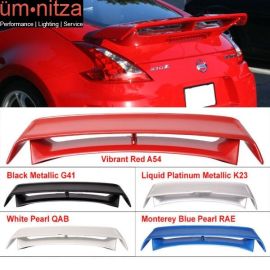 Fits 09-21 Nissan 370Z N Style Painted Rear Trunk Spoiler Wing ABS Tail Trim Lip