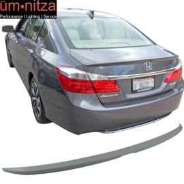 Fits 13-16 Accord OE Style Trunk Spoiler Painted #NH788P White Orchid Pearl