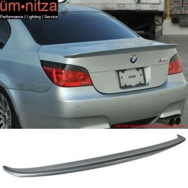 Fits 04-10 E60 M5 AC Style Trunk Spoiler Painted #A08 Sterling Silver Metallic