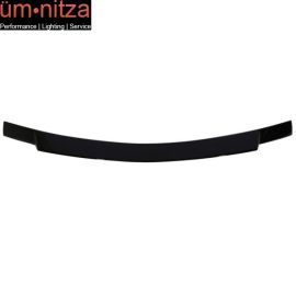 Fits 08-14 Benz C-Class W204 4Dr Sedan V Style Trunk Spoiler Painted #040 Black