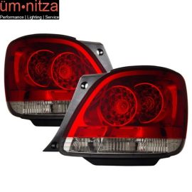 Fits 98-05 Lexus GS300 400 430 LED Tail Lights Red Clear