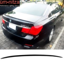Fits 09-15 7-Series F01 F02 4Dr M3 Style Trunk Spoiler Wing - ABS