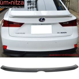 Fits 14-20 Lexus IS250 XE30 F Style Painted Trunk Spoiler #1H9 Mercury Gray Mica