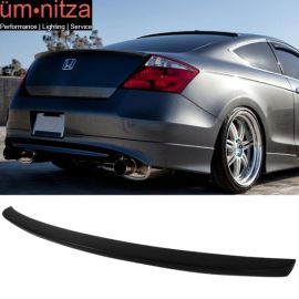 Fits 08-12 Honda Accord 2Dr Coupe OE Factory Style Unpainted ABS Trunk Spoiler