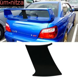 Fits 02-07 Subaru Impreza WRX STI 1PC Trunk Spoiler Wing Support Stabilizer ABS