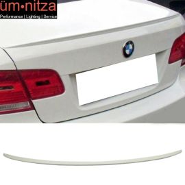 Fits 07-13 BMW 3 Series E92 Coupe M3 Trunk Spoiler Painted #300 Alpine White III