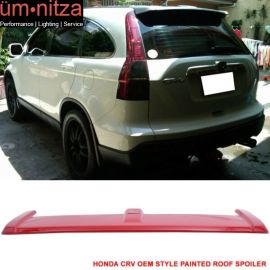 Fits 07-11 Honda CRV OE Factory Style Painted Milano Red #R81 Trunk Spoiler ABS