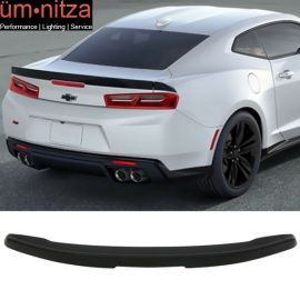 Fits 16-19 Chevy Camaro Factory Style Flush Mount 3-Piece Blade Trunk Spoiler