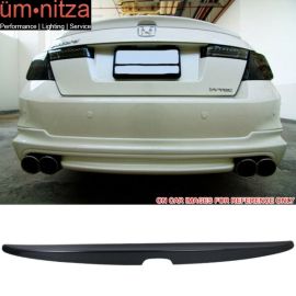 Fits 08-12 Accord OE Style Trunk Spoiler Painted #NH737M Polished Metal Metallic