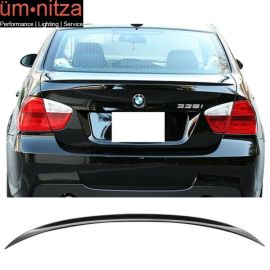 Fits 06-11 BMW E90 3-Series M3 Style Rear Trunk Spoiler Wing Painted #475 Black