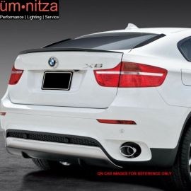 Fits 08-14 Fit BMW X6 E71 Performance Trunk Spoiler Painted #300 Alpine White III