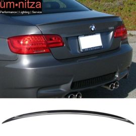 Fits 07-13 BMW 3 Series E92 Coupe M3 Trunk Spoiler Painted #475 Black Sapphire