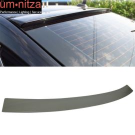 Fits 08-14 Benz C-Class W204 Sedan Unpainted ABS OE Factory Style Roof Spoiler