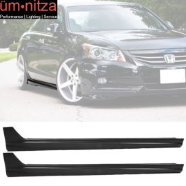 Fits 08-12 Honda Accord 4Dr JDM Style Side Skirts - PP