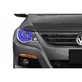 Volkswagen CC w/o Projectors (09-11): Profile Prism Fitted Halos (RGB)