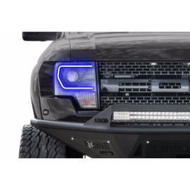 Ford F150 w/ OEM HID (13-14): Profile Prism Fitted Halos (RGB)