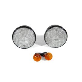 2007-2013 Jeep Wrangler JK Clear Or Smoke Front Signal Lights