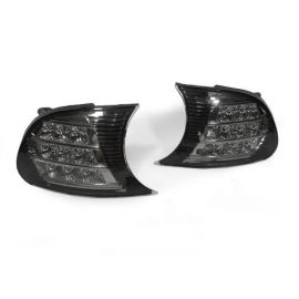 2002-2003 Fit BMW 3 Series E46 2D / Cabrio DEPO Screw-On LED Clear or Smoke Corner Signal Light