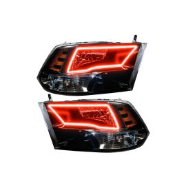 Ram 1500 Sport (09-18) LED Halo Headlights