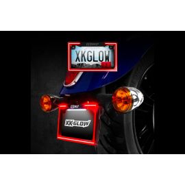 XKGlow Motorcycle Plate Frames