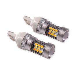 Switchback Turn Signal LEDs for 2015-2023 GMC Sierra 3500 (pair)