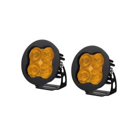 Stage Series 3" SAE Yellow Max Round LED Pod (pair)